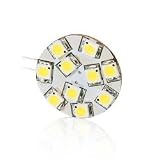 Aurora 8-30V DC G4 Unidirectional 10 LED Bulb - RED