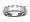 1.50 cts Emerald Cut Diamonds Band in 18k White Gold Size 5 LIFETIME WARRANTEE