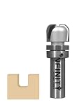 51-501B, 1/2 Shank Bowl & Tray Router Bit, 1/4 Cutter Radius With Bearing Kit