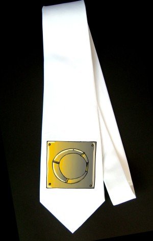 Click here to buy Party Decoration Necktie with Zulu, jewelery, bangle, ornaments, tribal, Africa, ring by SHOPZEUS.