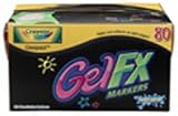CRAYOLA GEL FX MARKERS 80 CT CLASS