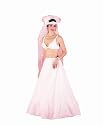 New Bridal Taffeta Hoop Skirt Bridal Petticoat Wedding Gown Slip (104DS)