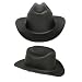 Jackson Safety Hardhat Black Western Ratchet 3007313