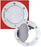 All Sales 6040 Billet Aluminum Fuel Door