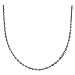 Sterling Silver 4mm Italian Marine Link Chain Necklace, 30