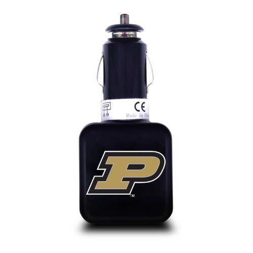NCAA Purdue Boilermakers Dual USB Car Charger 