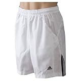 Mens Adidas Team Short - White/Dark Navy