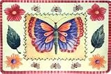 Butterflies and Bees Doormat