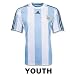 Argentina 08/09 Home Youth Soccer Jersey