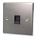 : BLACK NICKEL RJ45 NETWORK SOCKET C442BNB