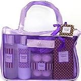 Bain D'esprit - Lavender Vanilla Spa Bath and Body Gift Tote