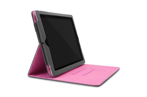 Incase Book Jacket Select for iPad 2 - Gray/Pink - CL57954