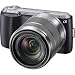 Sony Alpha NEX-C3 16 MP Compact Interchangeable Lens Digital Camera Kit with 18-55mm Zoom Lens (Black)