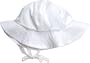 Under The Nile Poplin Sunhat Off White, 3-12 Months
