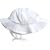 Under The Nile Poplin Sunhat White, 3-12 Months