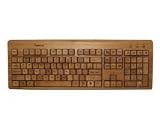 Impecca Bamboo Custom Carved Designer Keyboard - Impecca KBB500