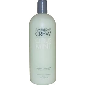 American Crew Cooling Conditioner, Citrus Mint, 33.8-Ounce Bottles (Pack of 2)