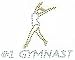 Iron On Hot Fix #1 Gymnast