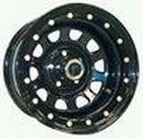 Rock Crawler Series 152 Black Street Lock Wheel Size 15x12 Bolt Pattern 6x5.5 Back Space 4 in.