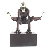 Yogic Posture Figurine Kakasana (The Crow)
