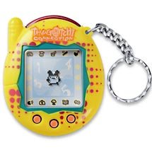 Tamagotchi Connection: Version 3 - Yellow with Purple Dots by Bandai
