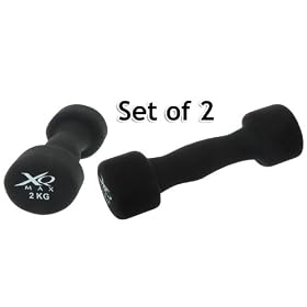XQ Max Lady Dumbbell Set of 2 x 2kg Ladies Dumbbell