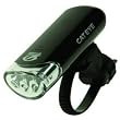 Cat Eye EL135 Headlight White LED Light White Body BE SAFE - BE SEEN!