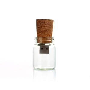 Cute Drift Bottle USB Flash Drive 4GB