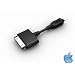 Callpod Direct Connect Adapter for iPhone, iPod, and iPad-Data Cable - Retail Packaging - Black