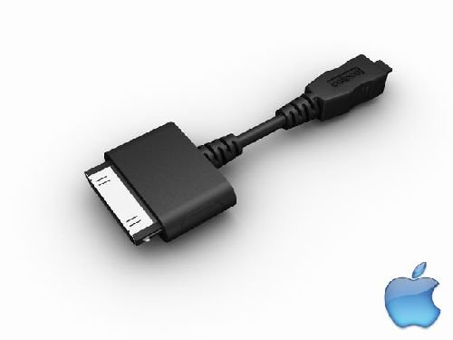 Callpod IPDA-0001 Direct Connect Adapter for iPhone, iPod, and iPad-Data Cable - Retail Packaging - Black
