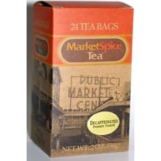 MarketSpice Decaf Teabags, box of 24