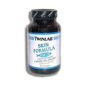 TwinLab Skin Formula Fish Oil ( 60 gels)