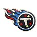 Jewelry : Flashing NFL Pin/Pendants - Tennessee Titans