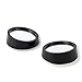 Crusar Universa Rear View Exterior Mirror Round-360 degree Blind Spot Mirror (Set of 2)