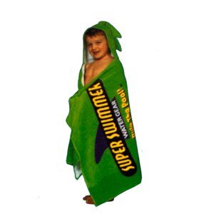 CREATURE ATTACK HOODED POOL TOWEL FOR KIDS = CUTE! by 