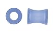 Blue Acrylic Glow in the Dark Double Flared Tube - 0G - Sold as a Pair