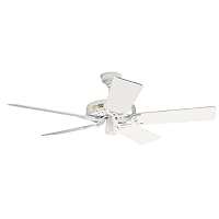 Hunter Fans 23856 52 Original Classic Traditional Energy Star Indoor White Ceiling Fan