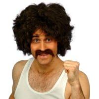 Retro Wig & Tash 118 118 Fancy Dress Men's Set