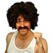 Retro Wig & Tash 118 118 Fancy Dress Men's Set