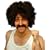 Retro Wig & Tash 118 118 Fancy Dress Men's Set