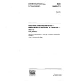 ISO 8662-13:1997, Hand-held portable power tools – Measurement of vibrations at the handle – Part 13: Die grinders