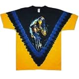  : X-Men Wolverine Rip Out Tie-Dye T-Shirt