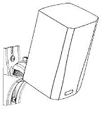 Boston Acoustics UMB1 (Ea) White Wall or Ceiling bracket for Micro Series or Avidea Speakers