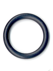 Spartacus Rubber Cock Ring, Black