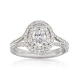 .54ct Certified Diamond Ring, .62ct t.w. Diamonds In Gold. Size 6