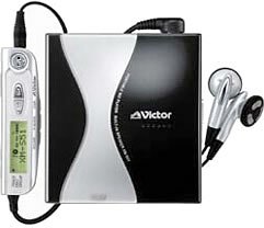Victor �|�[�^�u��MD�v���[���[ XM-S51-B �u���b�N
