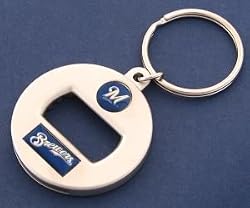 Milwaukee Brewers EZ Bottle Opener Keychain