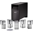 Bose&reg; Acoustimass&reg; 10 Series IV home entertainment speaker system - Silver