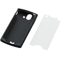 ELECOM docomo Xperia ray SO-03C用シリコンケース ブラック PD-SOX4SCBK