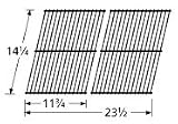 Rectangular Chrome Wire Cooking Grid for Arkla, Charmglow, Kenmore and Sterling/Shepherd Grills